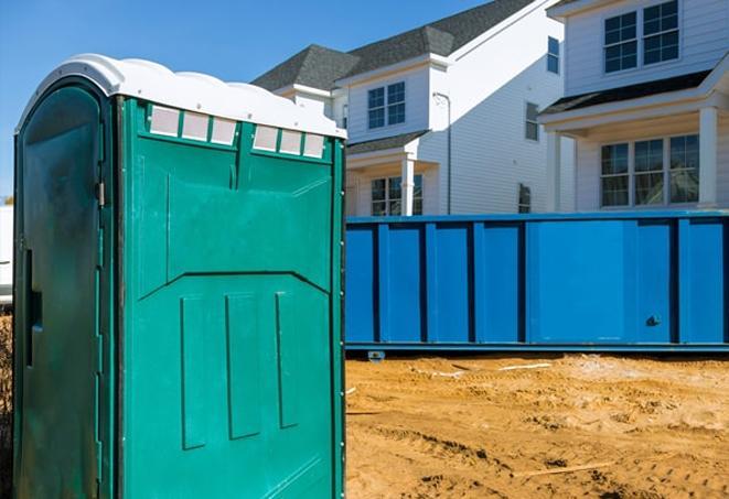 portable toilet rentals for job site necessities